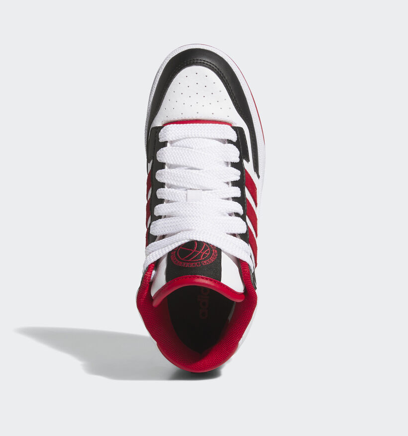 adidas Rapid Court Rode Hoge Sneakers voor jongens, meisjes (357843) - geschikt voor steunzolen