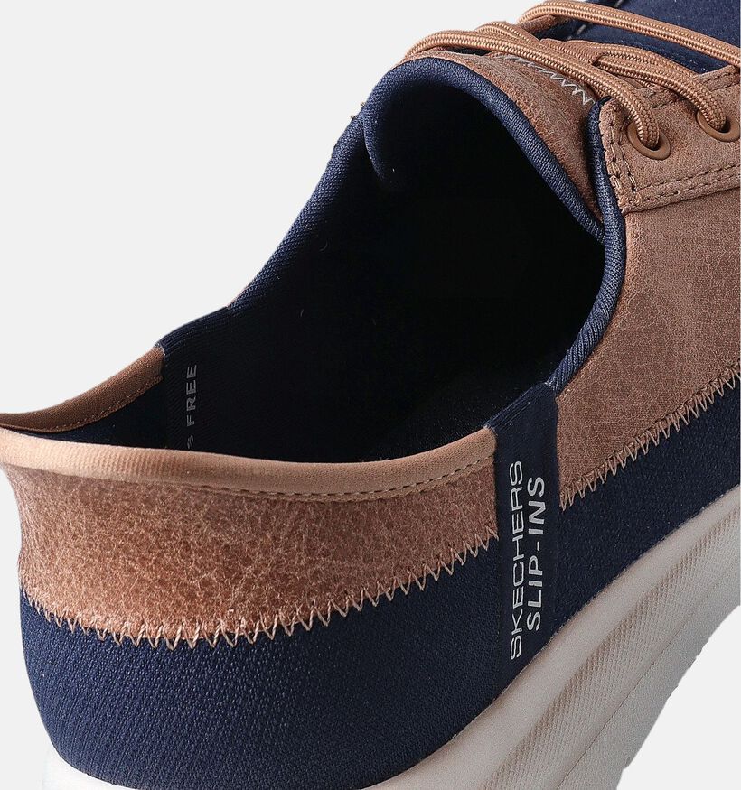 Skechers On The Go Flex Pal Blauwe Bootschoenen voor dames (352286)