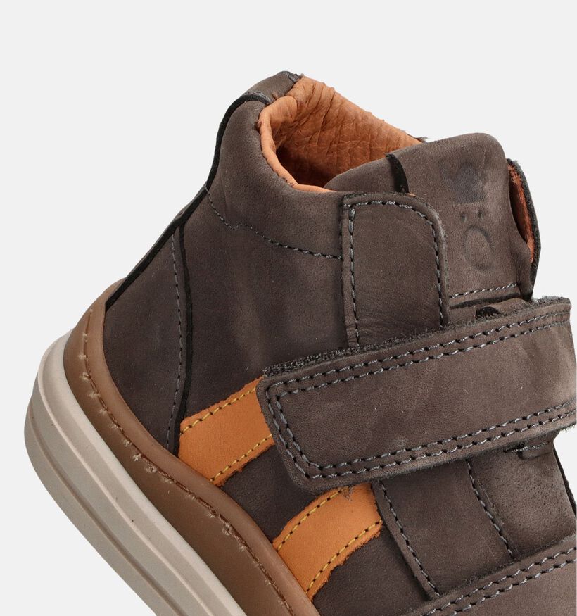 Nörvik Dune Chaussures hautes en Marron pour garçons (364654) - pour semelles orthopédiques
