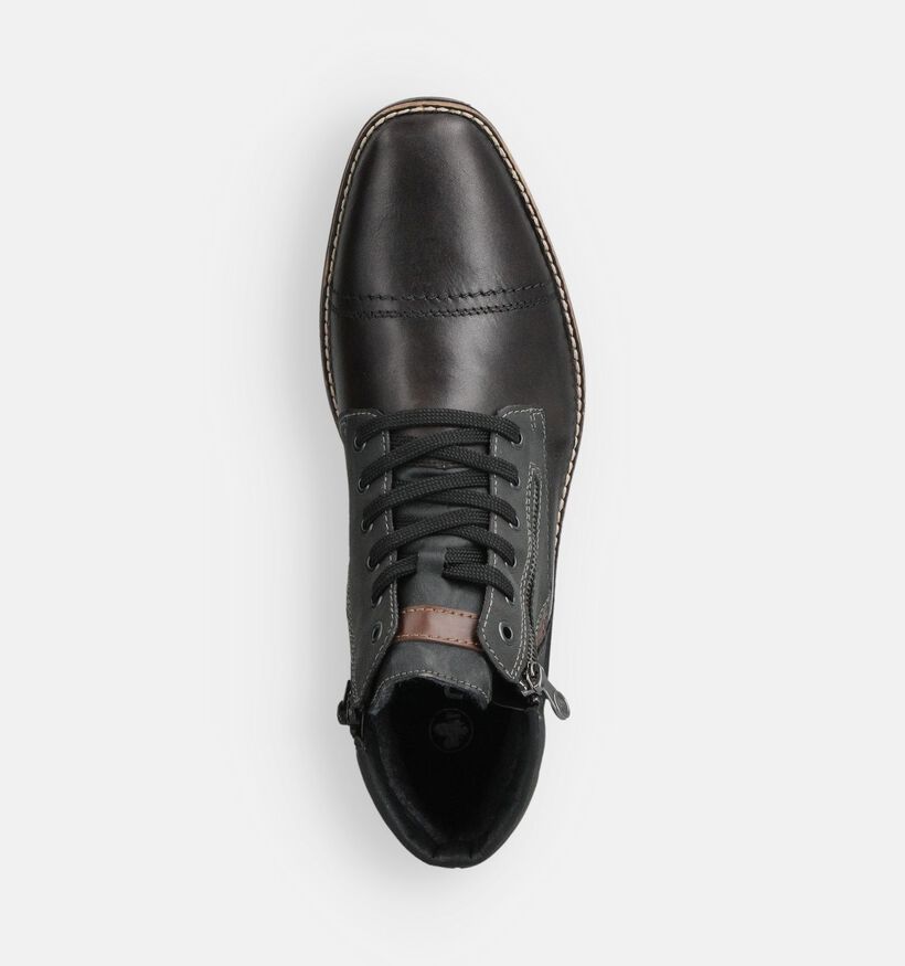 Rieker Grijze Veterboots voor heren (363514)