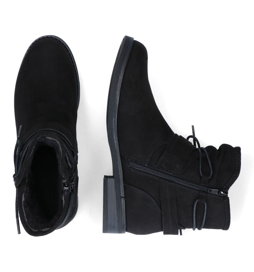Signatur Bottines plates en Noir pour femmes (297956)