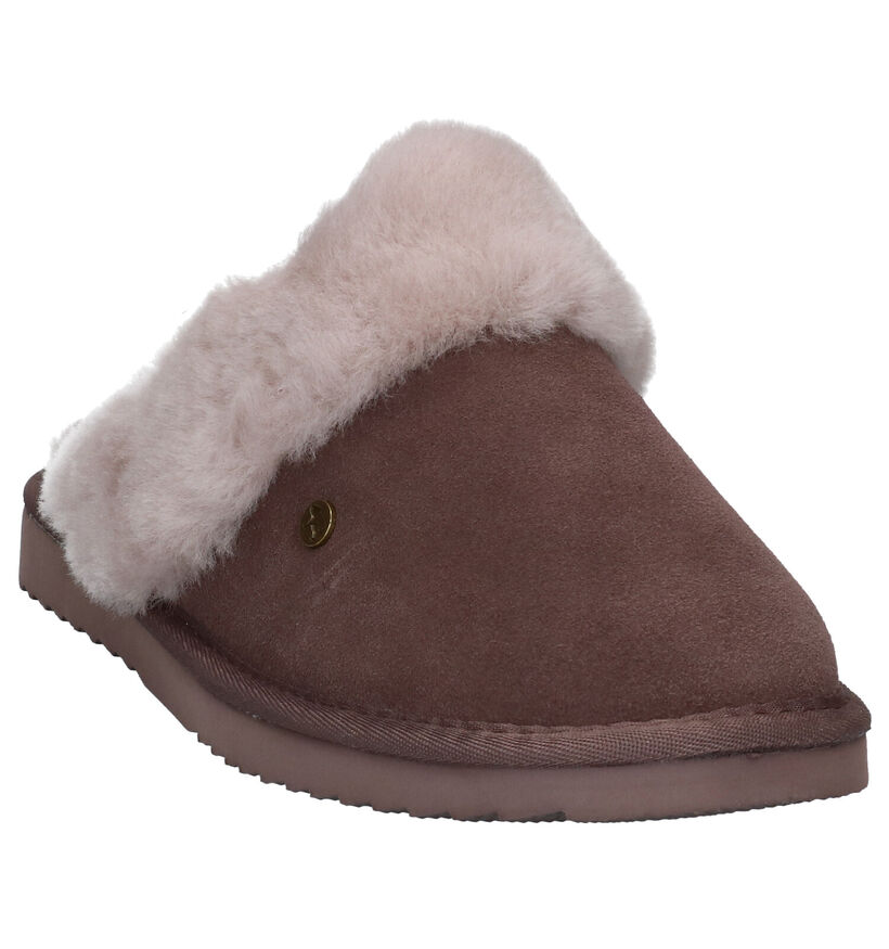 Warmbat Flurry Cognac Pantoffels voor dames (346207)