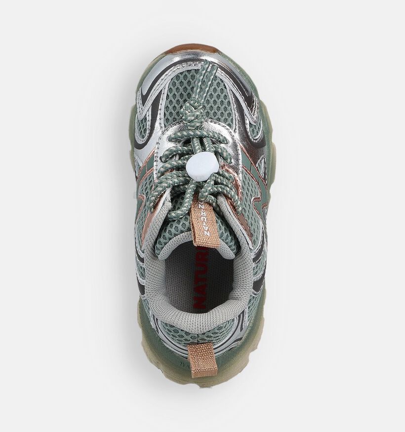 Naturino Lage sneakers Zilver voor meisjes (364297) - geschikt voor steunzolen