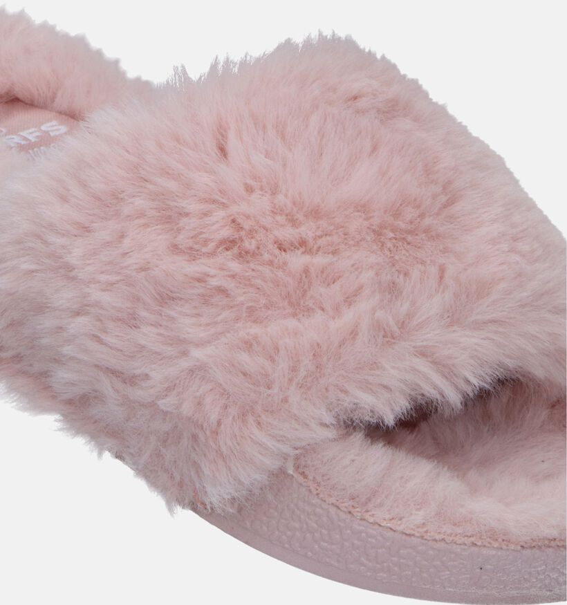 Torfs Home Pantoufles ouvertes en Rose clair pour filles (332255)