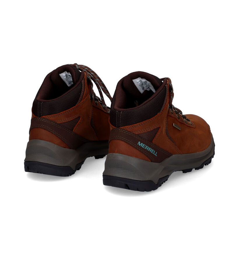 Merrell Erie Cognac Wandelschoenen in stof (310219)