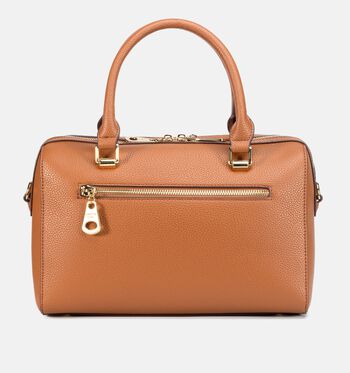 Laurent David Sacs à main Cognac/Marron/Bleu