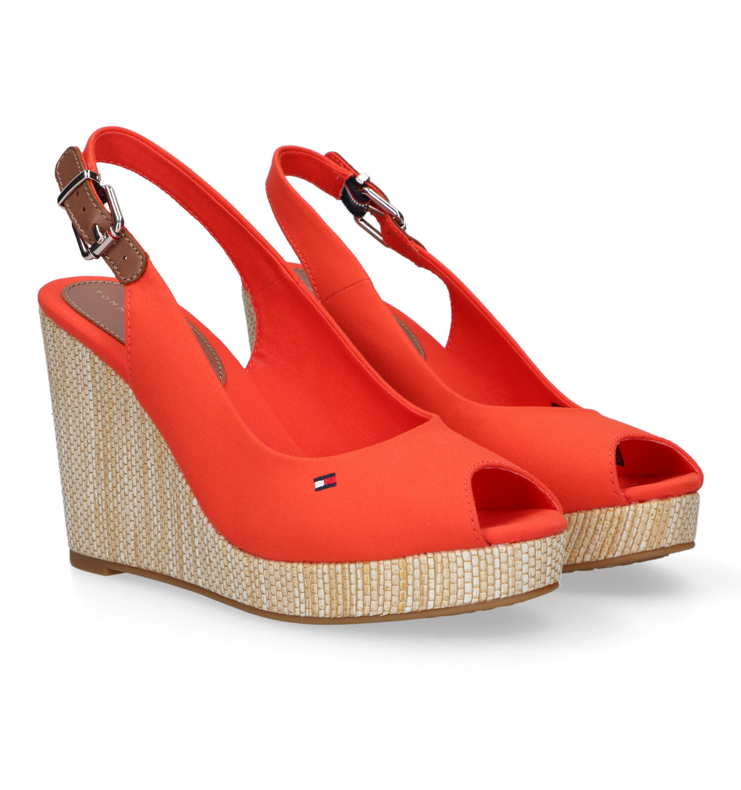 Sandale tommy 2025 hilfiger femme rouge