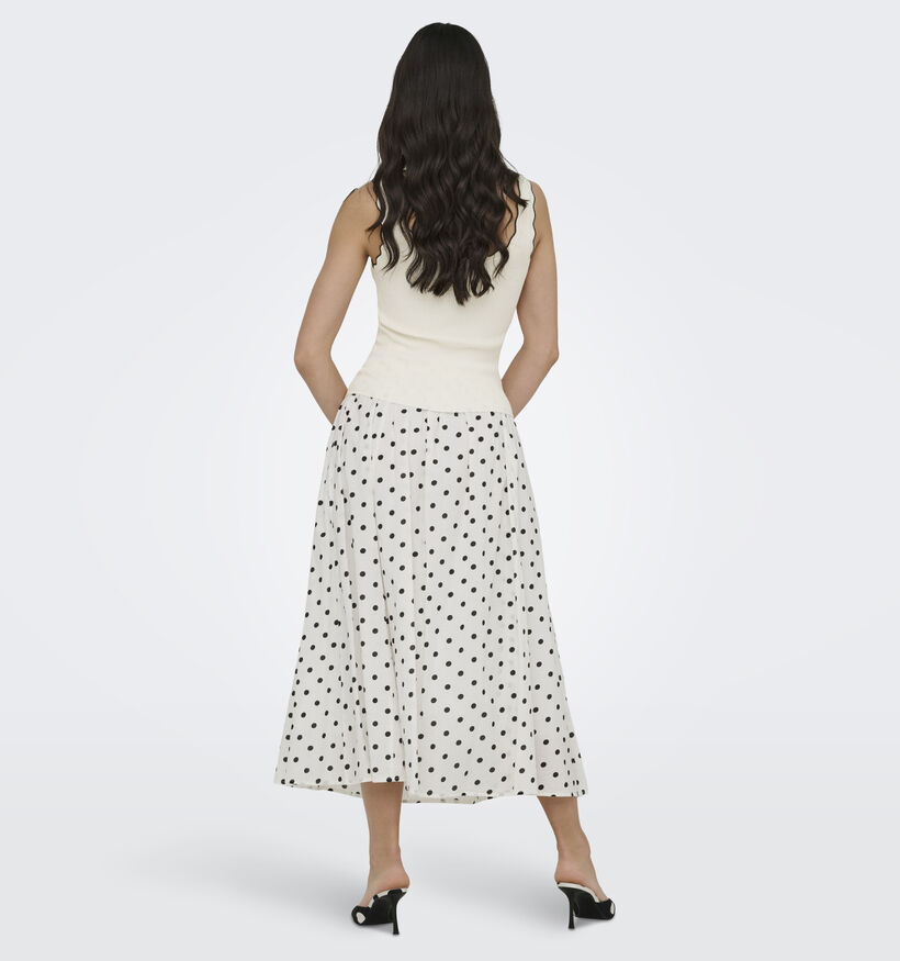 JDY Nanna Scallop D&eacute;bardeur en Ecru pour femmes (370067)