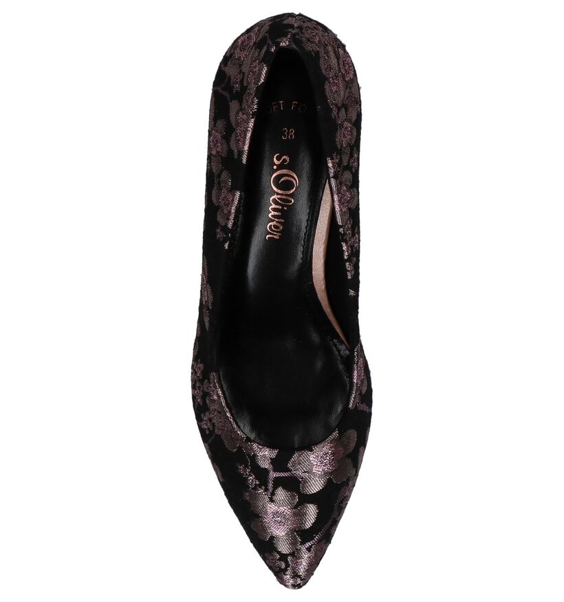 s.Oliver Escarpins classiques en Multicolore en textile (231823)