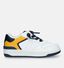 Geox Washiba Witte Sneakers voor jongens (335781) - geschikt voor steunzolen