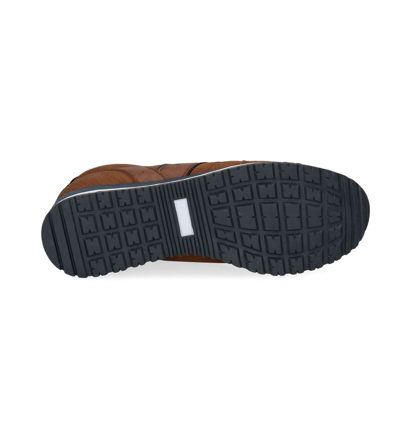 Origin Grijze Veterschoenen in kunstleer (298353)