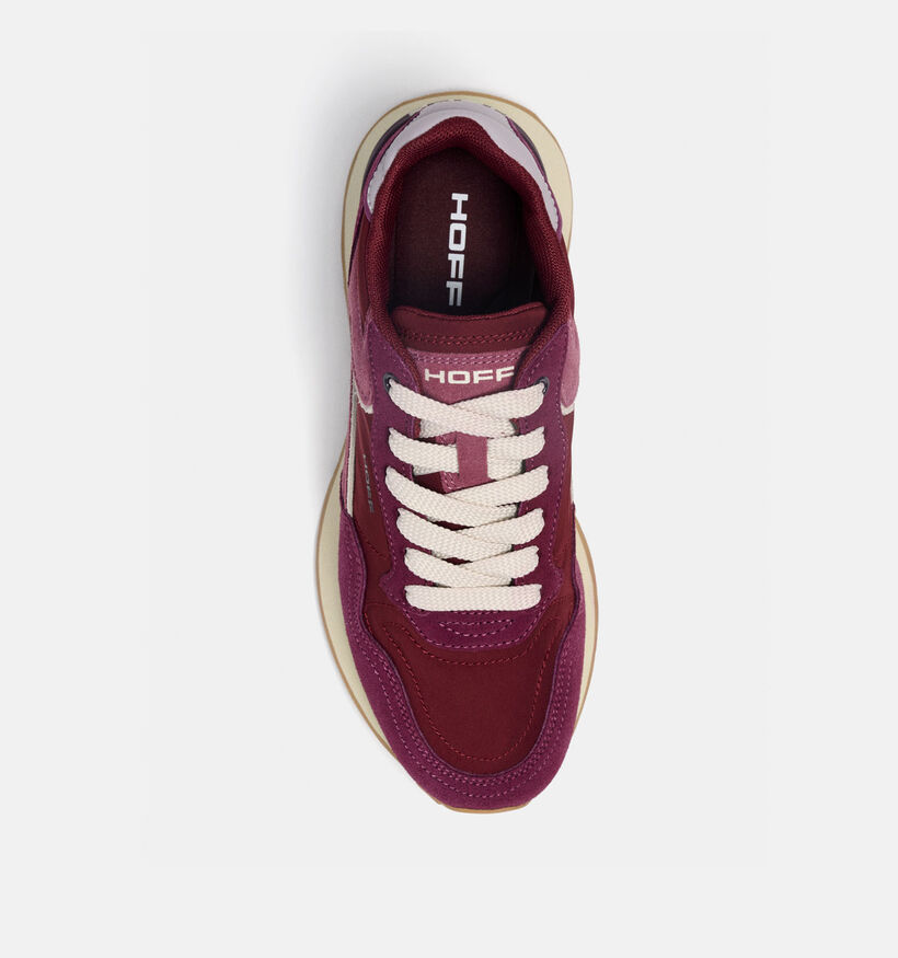 HOFF City Bordeaux Sneakers voor dames (377098) - geschikt voor steunzolen