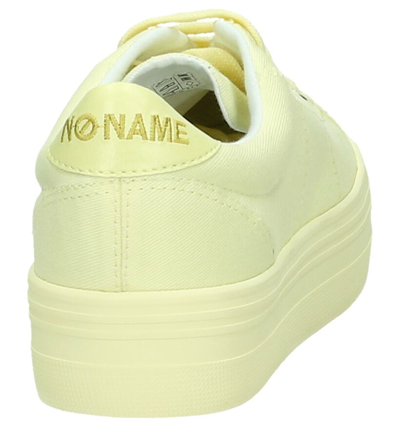 No Name Sneakers basses  (Jaune pastel), , pdp