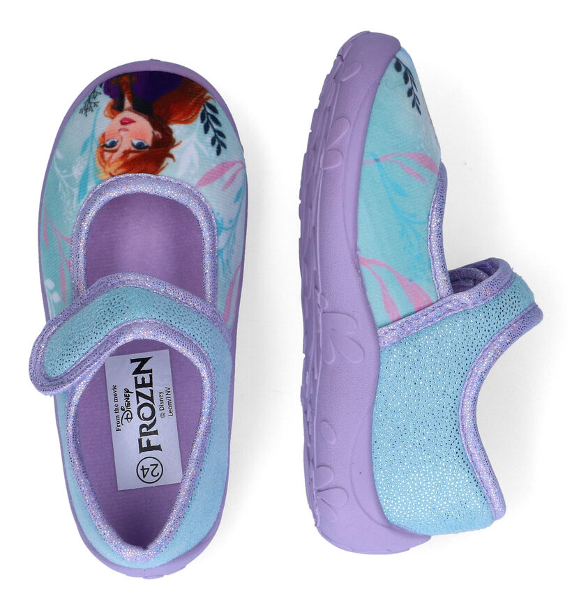 Frozen Pantoufles fermées en Violet pour filles (304652)