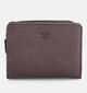 Crinkles Bordeaux Portemonnee met Rits voor dames (381748)