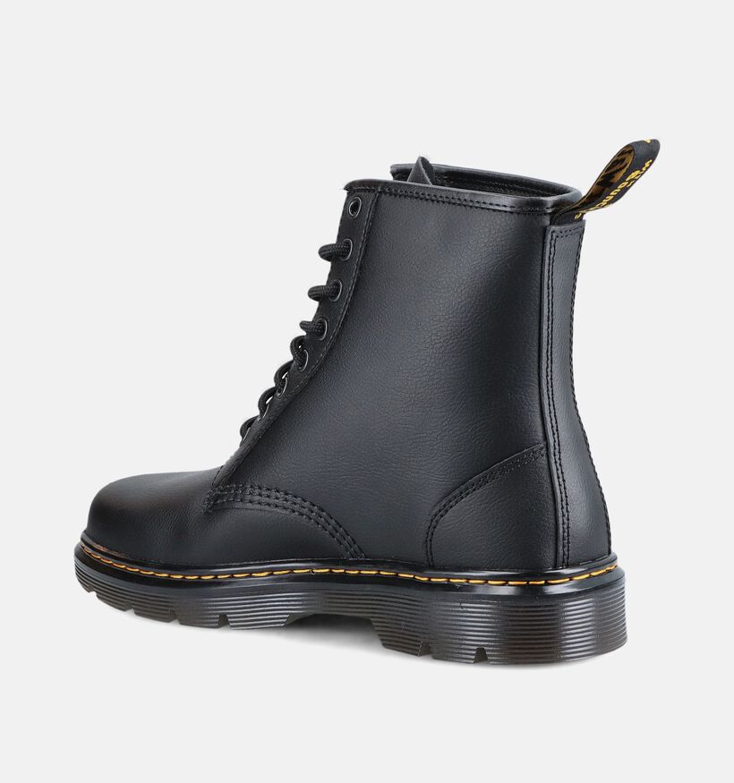 Dr. Martens Aprile 8 Eye Zwarte Boots met Veters voor heren (378031) - geschikt voor steunzolen