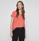 Vila Dreamers T-shirt en Orange pour femmes (351771)