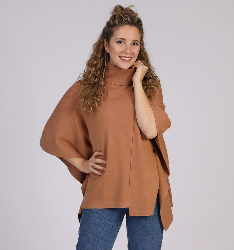 comma Cognac Poncho (304379)