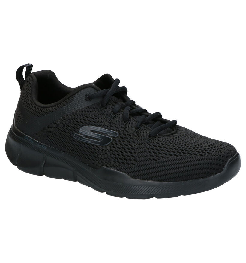 Skechers Equalizer Sneakers en Bleu en textile (272825)