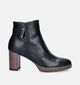 NeroGiardini Bottines avec talon carré en Noir pour femmes (345555)