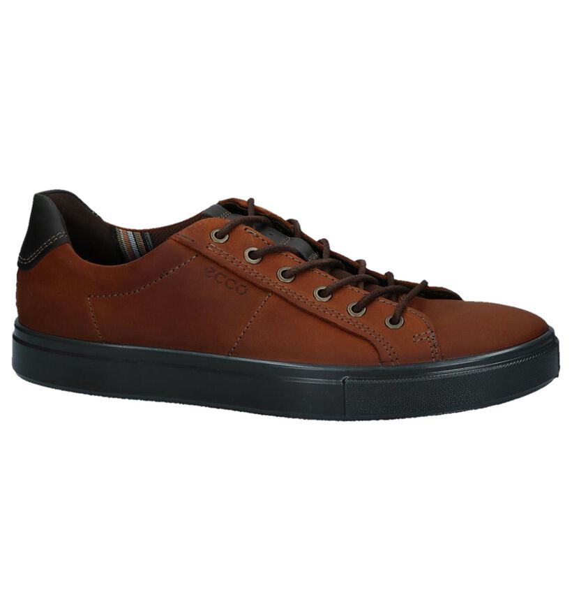 Donkerbruine Casual Schoenen ECCO Kyle in nubuck (232068)