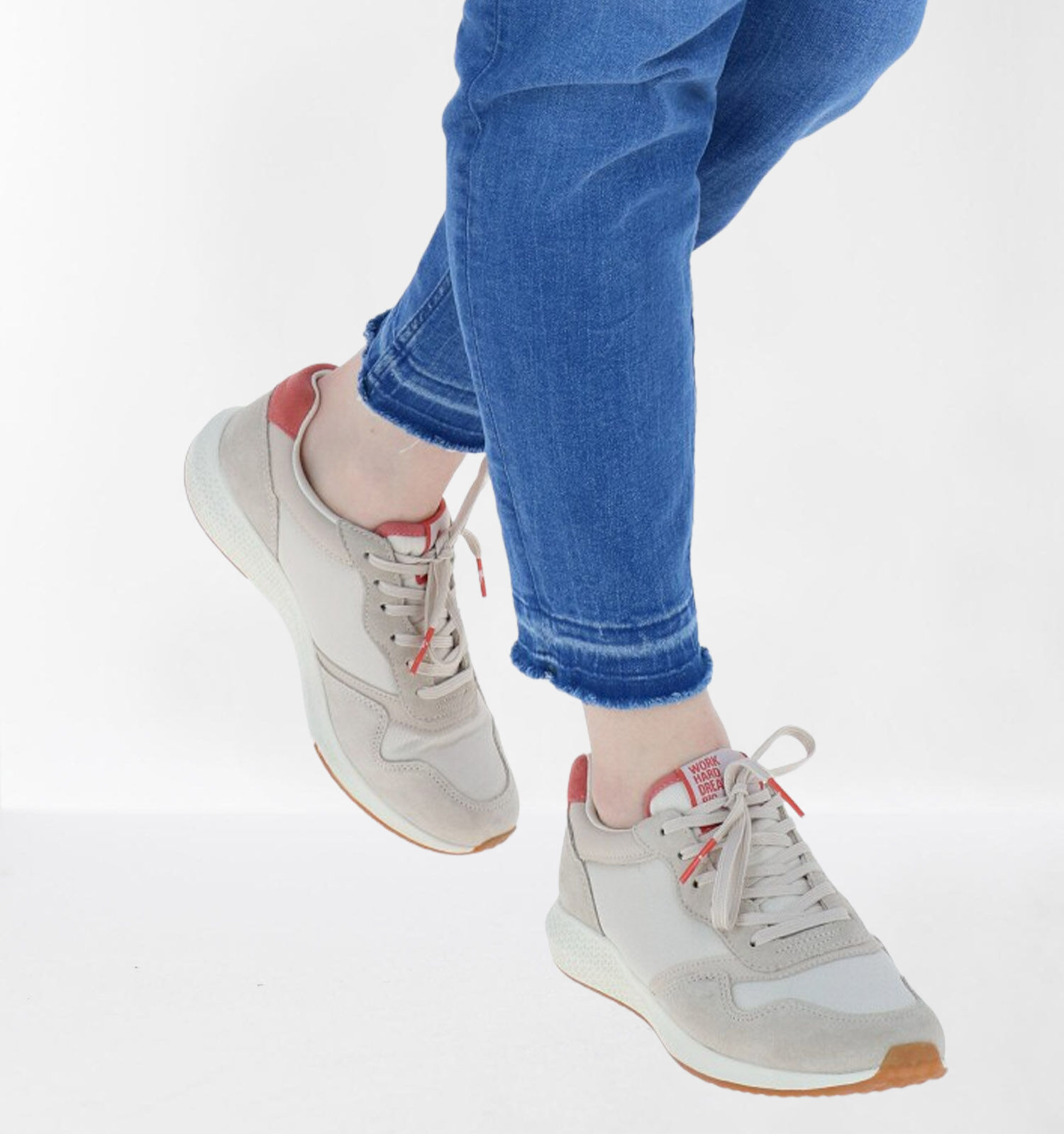 Tamaris Fashletics Beige Sneakers | TORFS.BE | Gratis verzend en retour