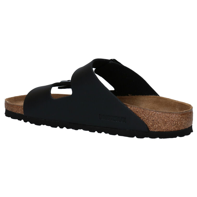 Birkenstock Arizona Nu-pieds en Noir pour hommes (213368)