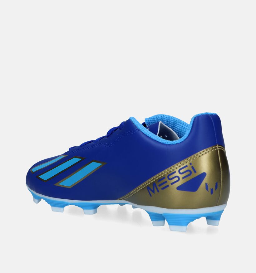adidas X Crazyfast Club Messi Blauwe Voetbalschoenen voor jongens, meisjes (334820)