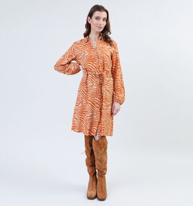 JDY Mille Robe chemise en Orange pour femmes (334103)