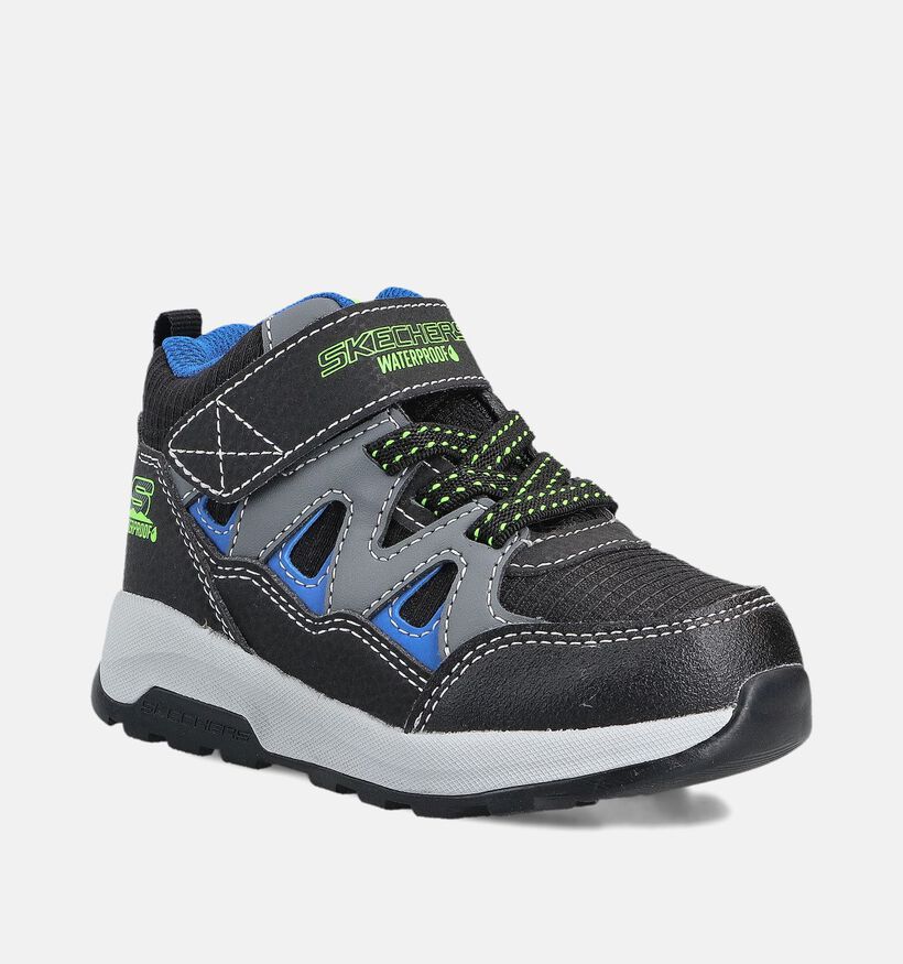 Skechers Storm Blazer Drizzle Squad Zwarte Sneakers voor jongens (366300)