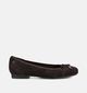 Tamaris Comfort Chaussures plates en Brun fonc&eacute; pour femmes (376297) - pour semelles orthop&eacute;diques