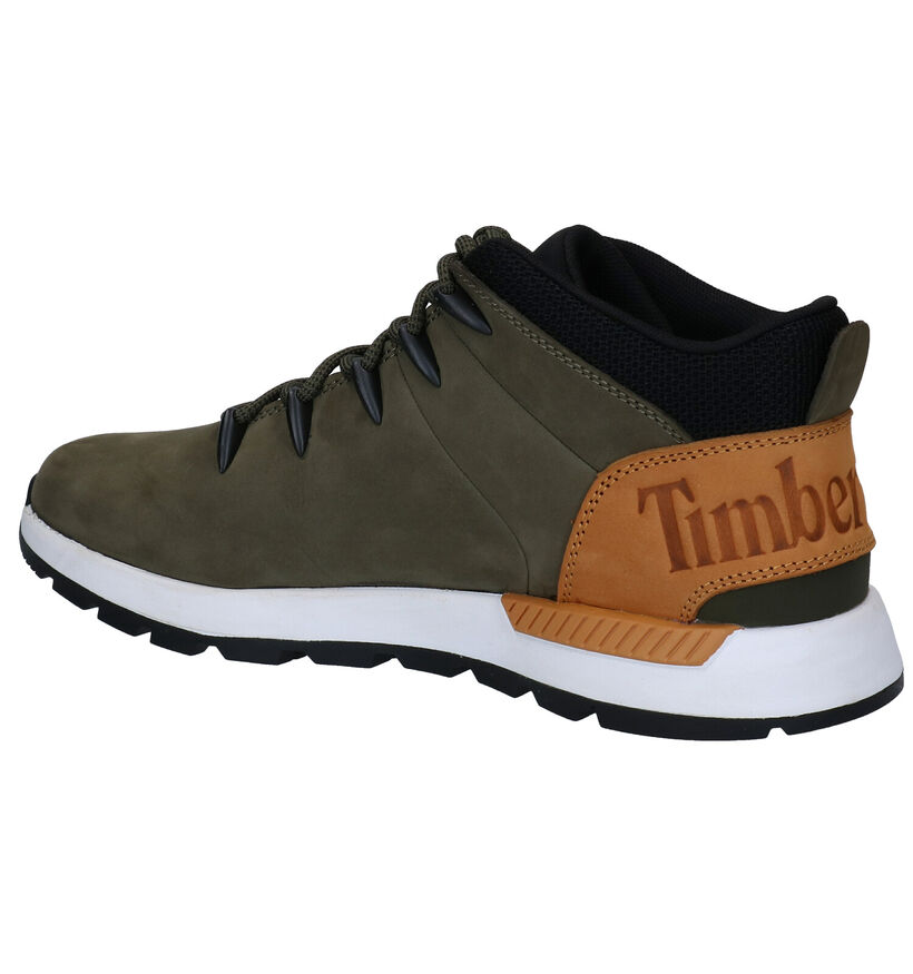 Timberland Sprint Trekker Mid Bottines en Noir pour hommes (344957) - pour semelles orthopédiques