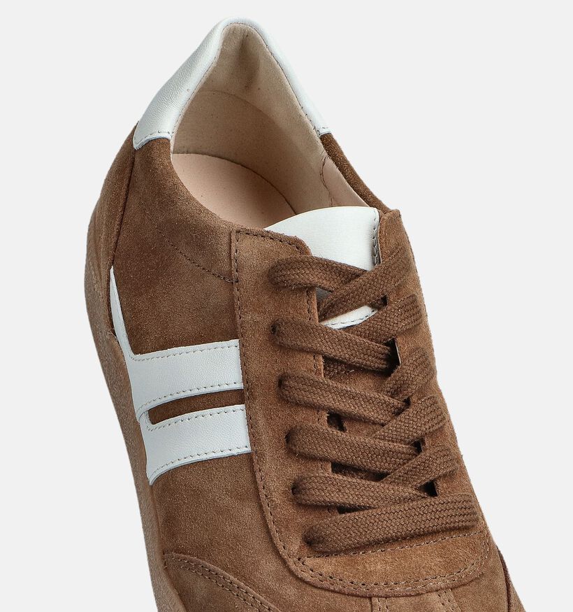 Gabor Bruine Sneakers voor dames (371280) - geschikt voor steunzolen