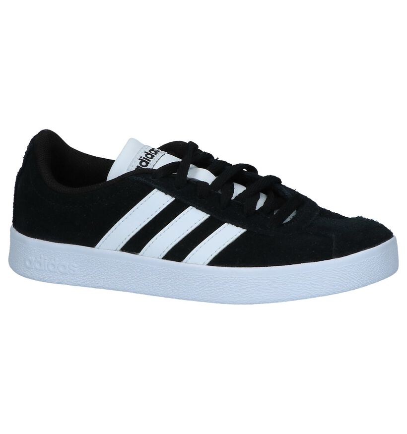 adidas VL Court 2.0 Baskets en Noir en nubuck (252556)