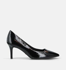 Tamaris Crocodile Zwarte Pumps voor dames (362726)