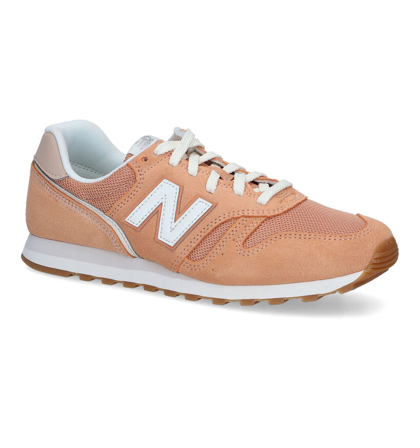 New Balance WL373 Beige Sneakers voor dames (293659) - geschikt voor steunzolen