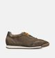 Gabor Kakigroene Sneakers voor dames (380044) - geschikt voor steunzolen
