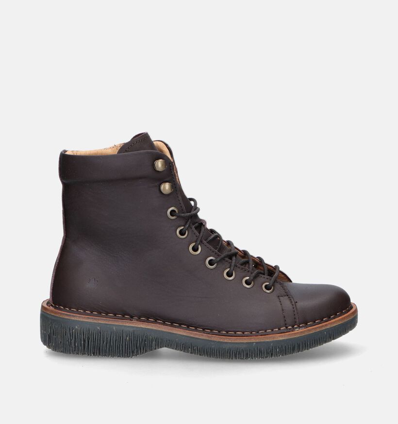 El Naturalista Bottines à lacets en Marron pour femmes (347336) - pour semelles orthopédiques