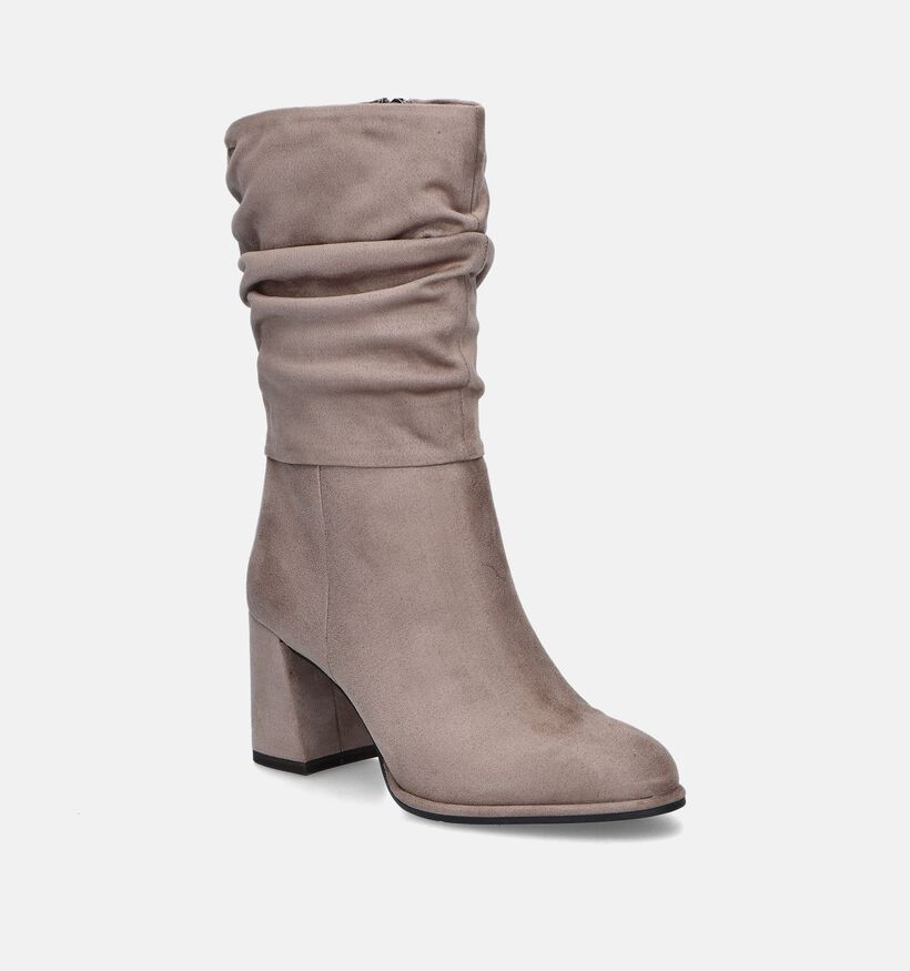 Tamaris Taupe Korte Laarzen voor dames (346588)
