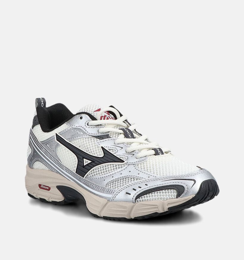 Mizuno MXR Sport Witte/Zilveren Sneakers voor dames (376215)