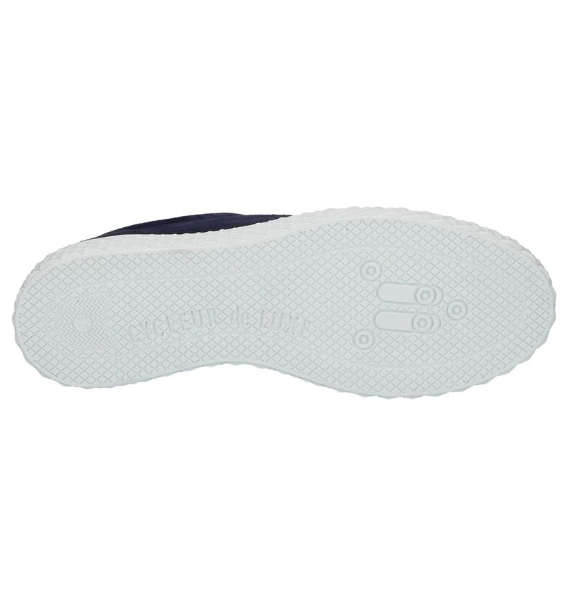 Cycleur de Luxe Donkerblauwe Sneakers, , pdp