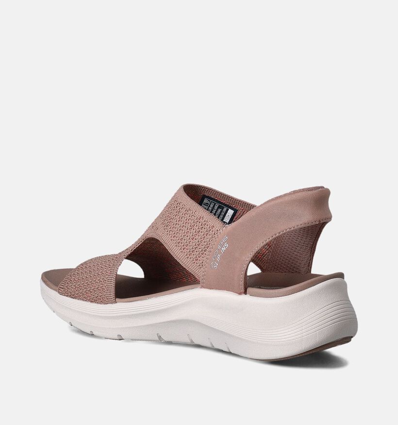 Skechers Arch Fit 2.0 Everyday Bruine Sandalen voor dames (354725)