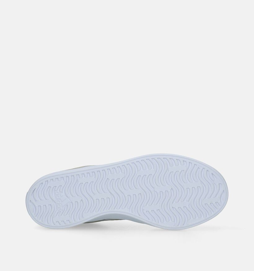 adidas VL Court 3.0 Baskets sportives en Jaune pour femmes (359451) - pour semelles orthopédiques