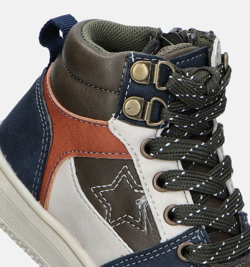 Milo & Mila Kaki Hoga schoenen voor jongens (347118)