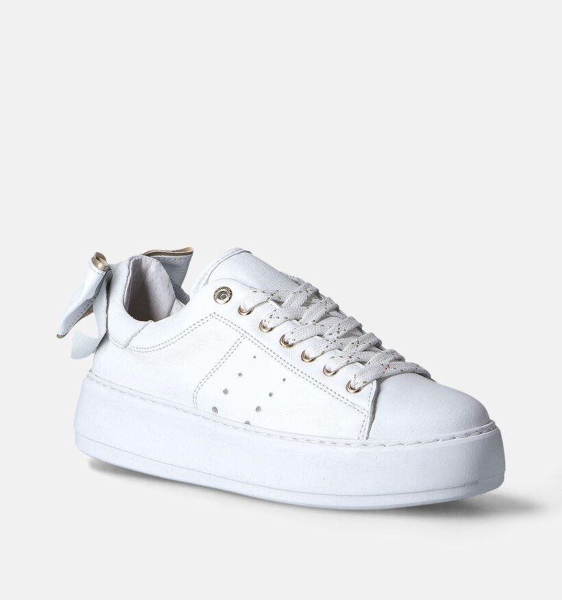 Tango Aubree Baskets casual en Blanc pour femmes (362946) - pour semelles orthopédiques