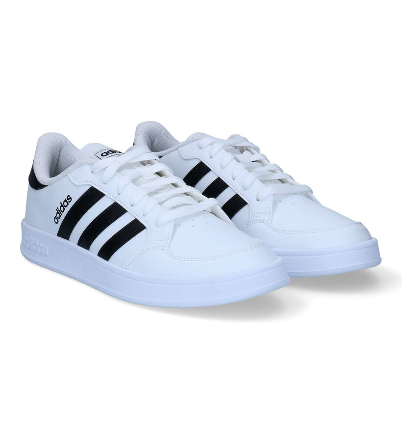 adidas Breaknet Baskets en Blanc pour hommes (308440)
