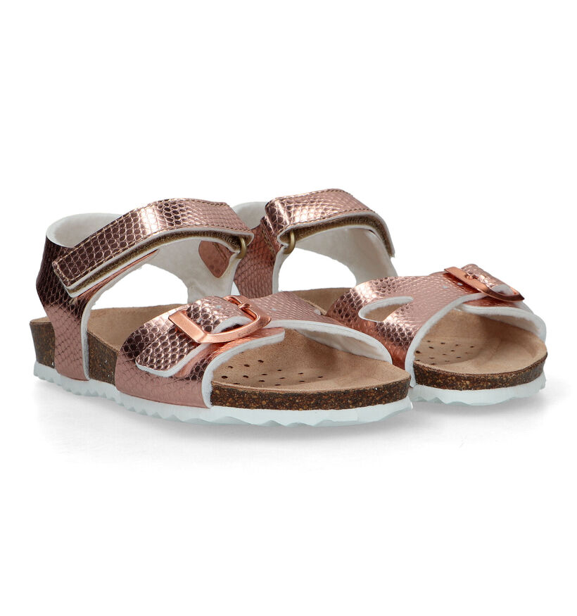 Geox Adriel Sandales en Or pour filles (339635)