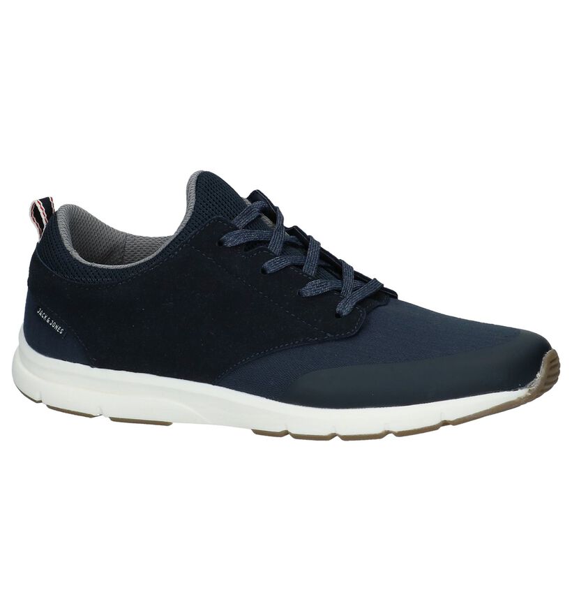 Donkerblauwe Jack & Jones Bolton Textile Casual Schoenen in stof (213031)