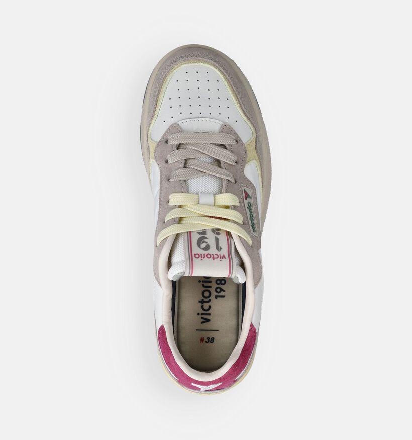 Victoria Baskets casual en Blanc pour femmes (369936) - pour semelles orthop&eacute;diques