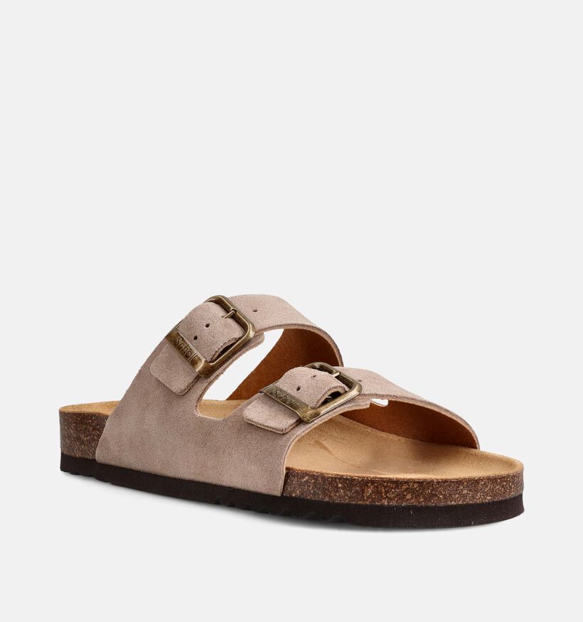 Scholl Julien Nu-pieds en Beige pour hommes (369883)